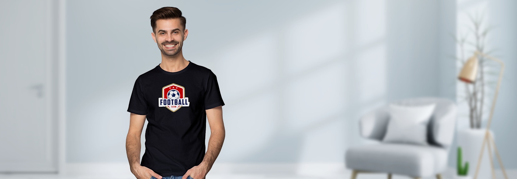 Men's Cotton Tshirts & Custom Round Neck Tshirt Printing Online